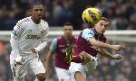 West Ham United 1-0 Swansea City (Highlights vòng 25, giải Ngoại Hạng Anh 2012-13)