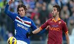 Sampdoria 3-1 AS Roma (Highlights vòng 24, giải VĐQG Italia 2012-13)