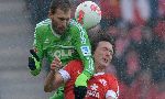 Mainz 1-1 Wolfsburg (Highlight vòng 23, giải VĐQG Đức 2012-13)