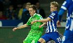 Monchengladbach 3 - 2 Hertha Berlin (Đức 2014-2015, vòng 14)