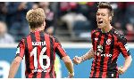 Wolfsburg 2 - 2 Eintr. Frankfurt (Đức 2014-2015, vòng 2)