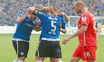 Arminia Bielefeld 4 - 2 Fortuna Dusseldorf (Hạng 2 Đức 2013-2014, vòng 6)