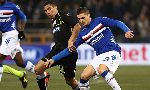 Sampdoria 2 - 2 Udinese (Italia 2014-2015, vòng 16)