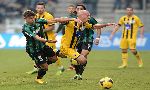 US Sassuolo Calcio 2 - 0 Atalanta (Italia 2013-2014, vòng 13)