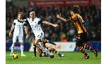 Hull City 0 - 1 Swansea City (Ngoại Hạng Anh 2014-2015, vòng 17)