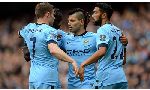 Manchester City 4 - 1 Tottenham Hotspur (Ngoại Hạng Anh 2014-2015, vòng 8)