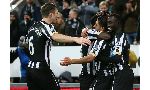 Newcastle United 3 - 3 Burnley (Ngoại Hạng Anh 2014-2015, vòng 20)