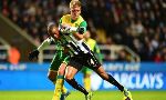 Newcastle United 2 - 1 Norwich City (Ngoại Hạng Anh 2013-2014, vòng 12)