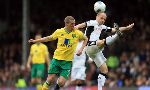 Norwich City 1 - 2 Fulham (Ngoại Hạng Anh 2013-2014, vòng 18)