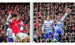 Queens Park Rangers 1 - 2 Arsenal (Ngoại Hạng Anh 2014-2015, vòng 28)