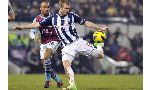 West Bromwich 2 - 2 Aston Villa (Ngoại Hạng Anh 2013-2014, vòng 12)