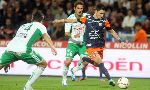 Montpellier 0 - 2 Saint-Etienne (Pháp 2014-2015, vòng 16)