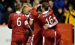 Aberdeen 4 - 0 Partick Thistle (Scotland 2013-2014, vòng 12)